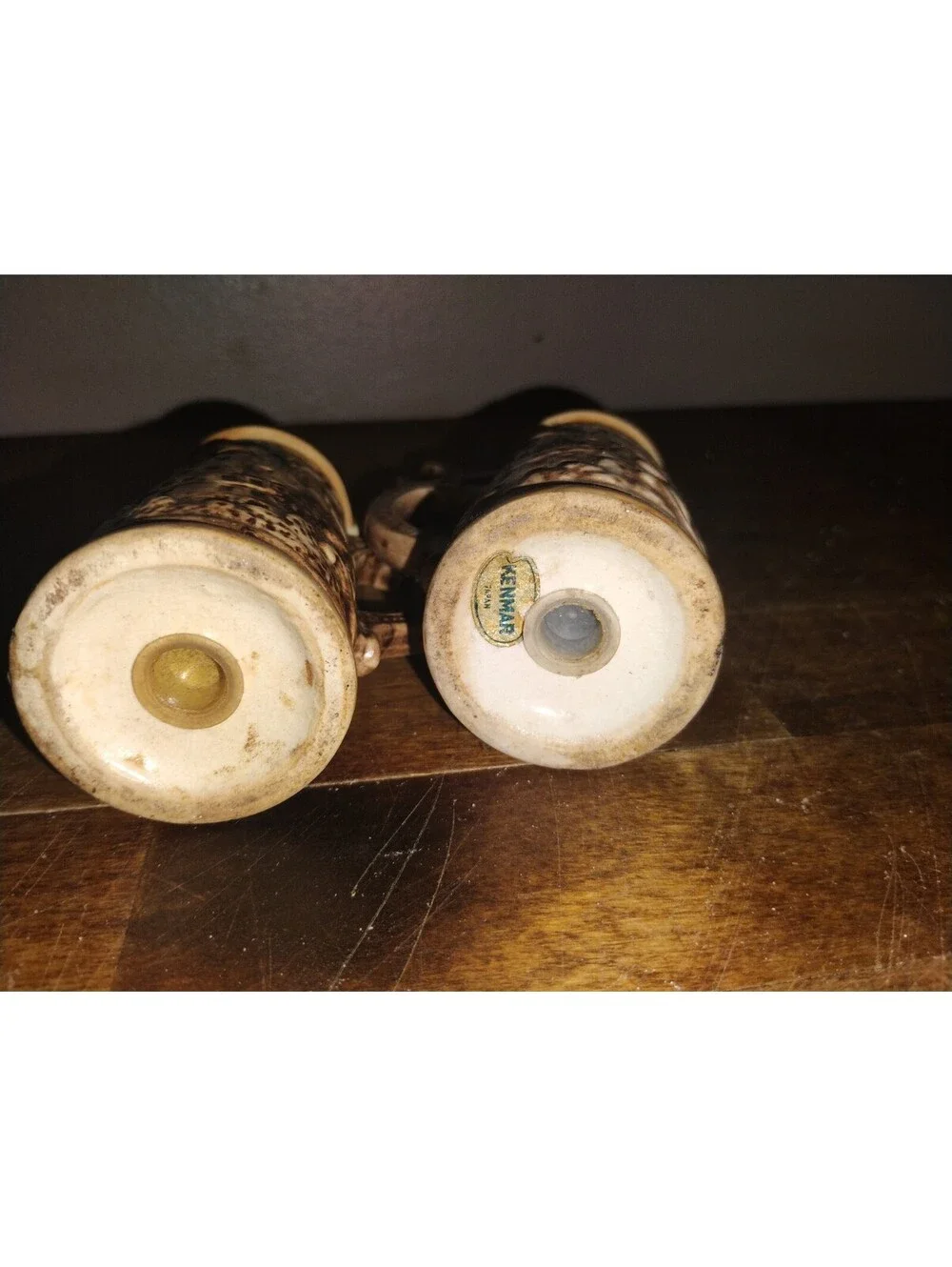 Vintage Ceramic Miniature Steins Salt and Pepper Shakers